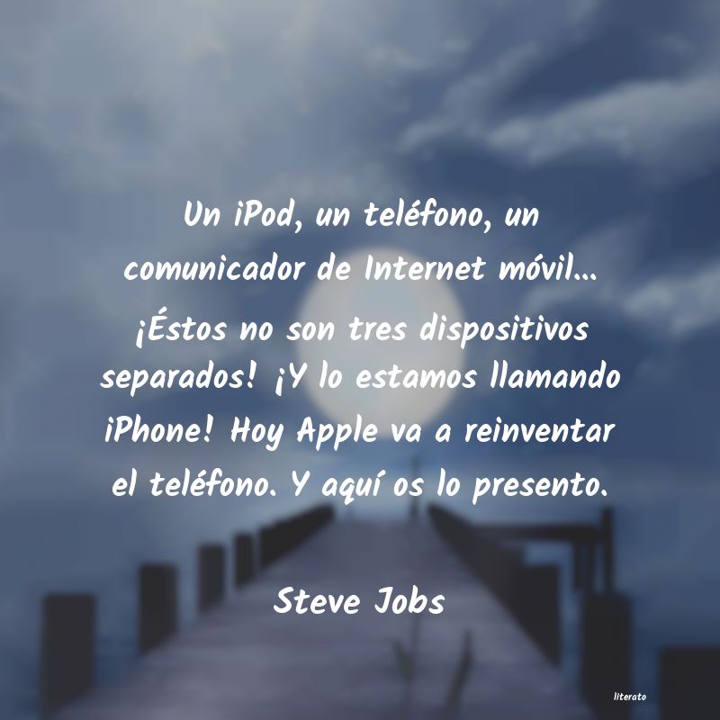 frases de Steve Jobs