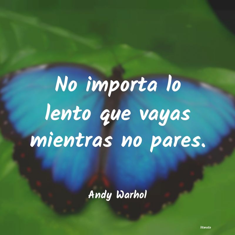 Frases de Andy Warhol