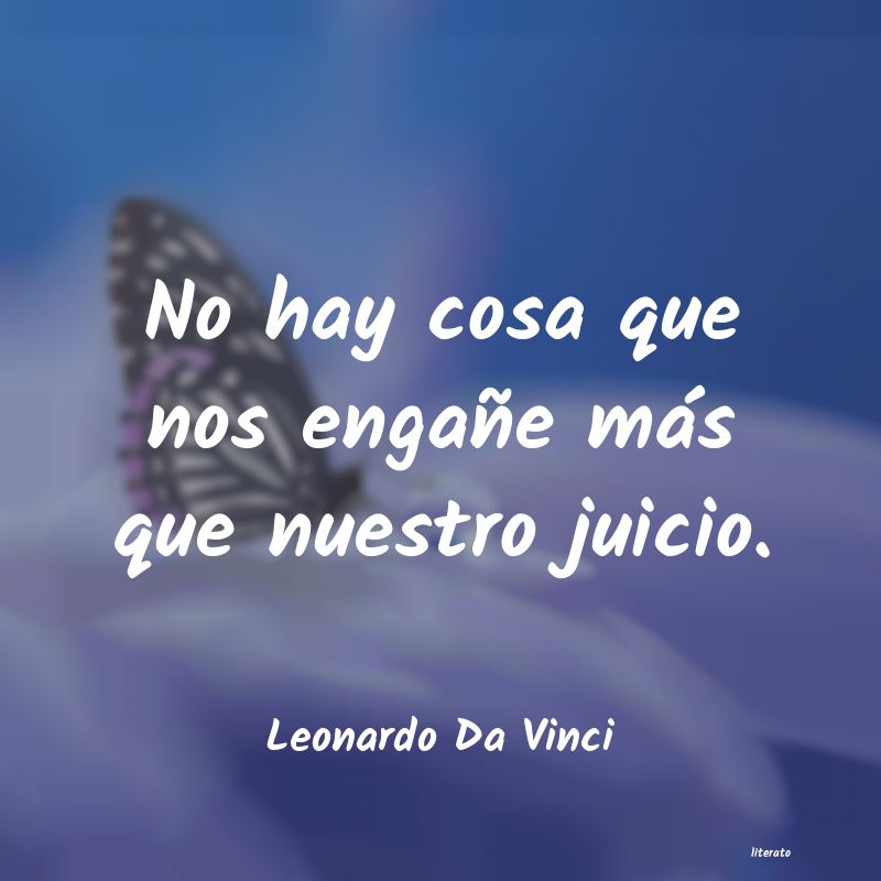 frases de Leonardo Da Vinci
