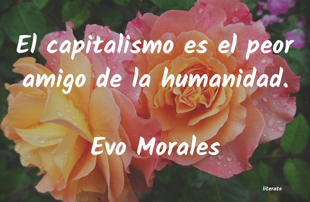 frases de Evo Morales