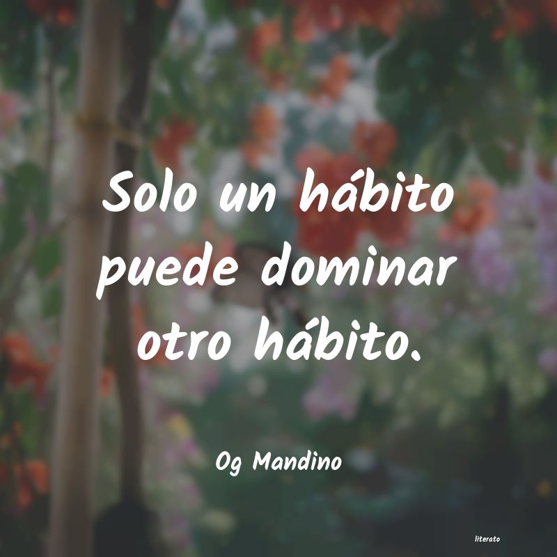 frases de Og Mandino