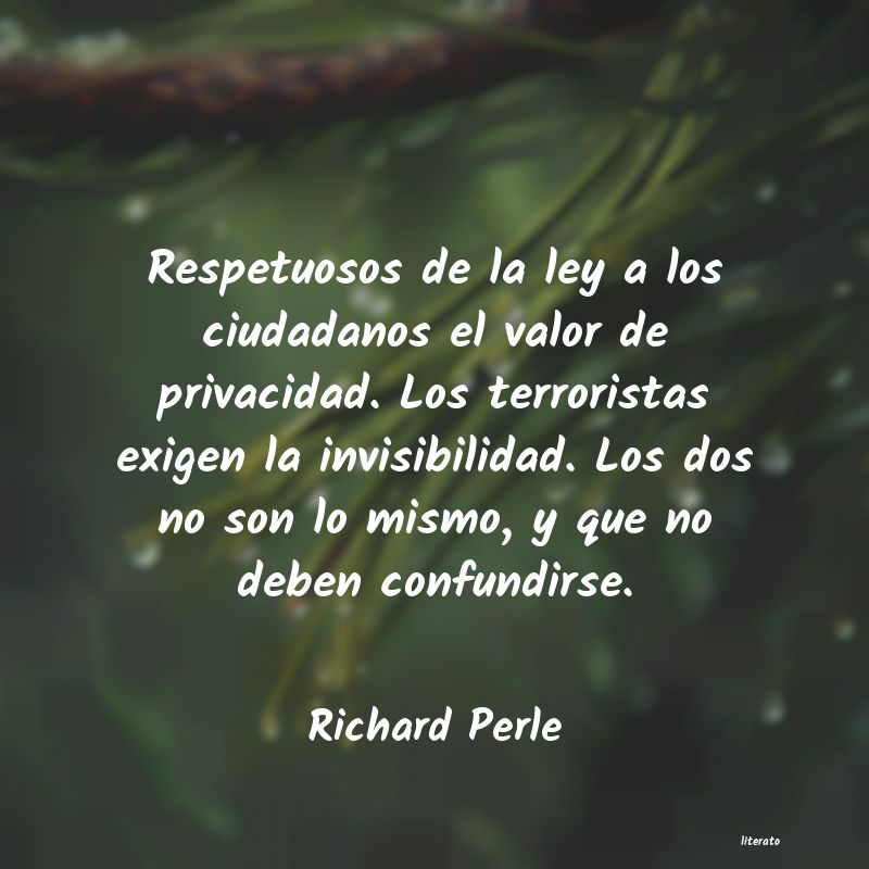 Frases de Richard Perle