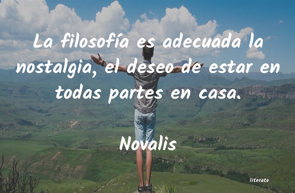 Frases de Novalis