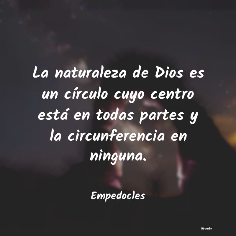 Frases de Empedocles