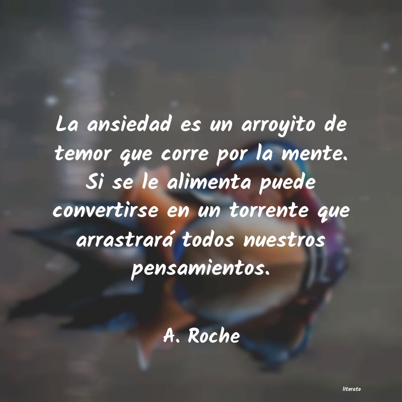 Frases de A. Roche
