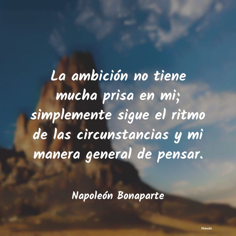 Frases de Napoleón Bonaparte