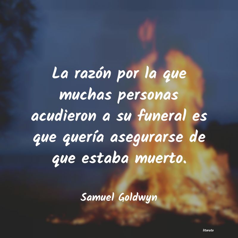 frases de Samuel Goldwyn