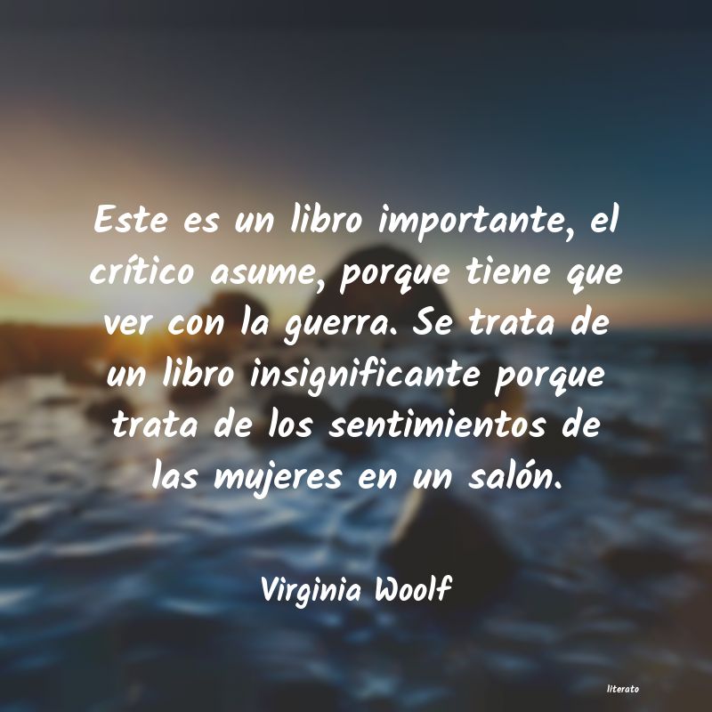 frases de Virginia Woolf