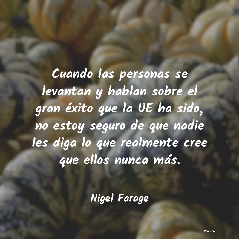 frases de Nigel Farage