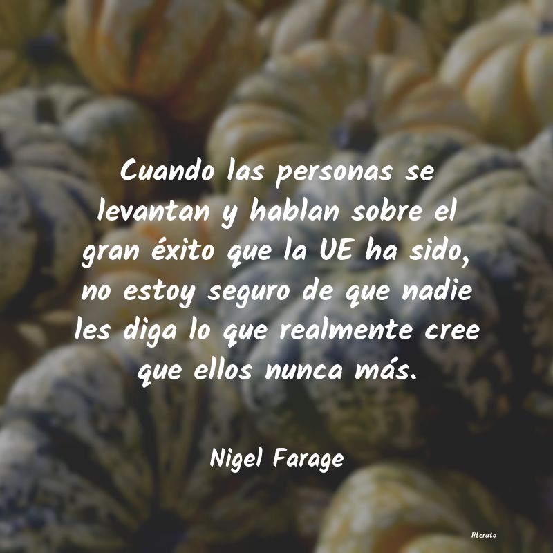 Frases de Nigel Farage