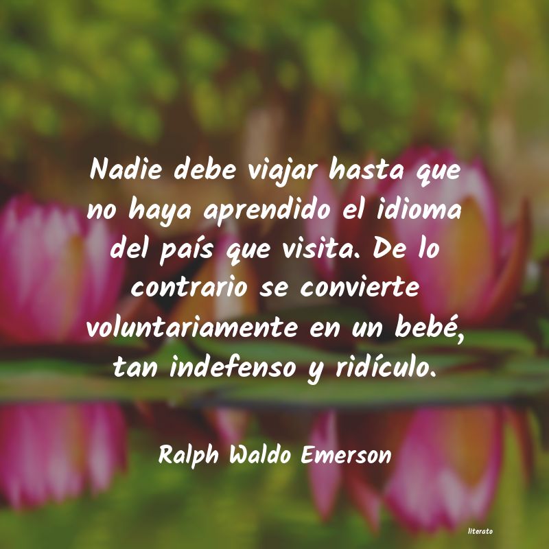frases de Ralph Waldo Emerson