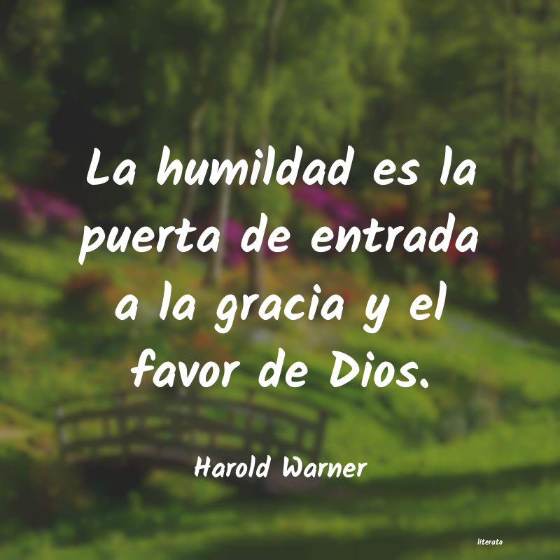 Frases de Harold Warner