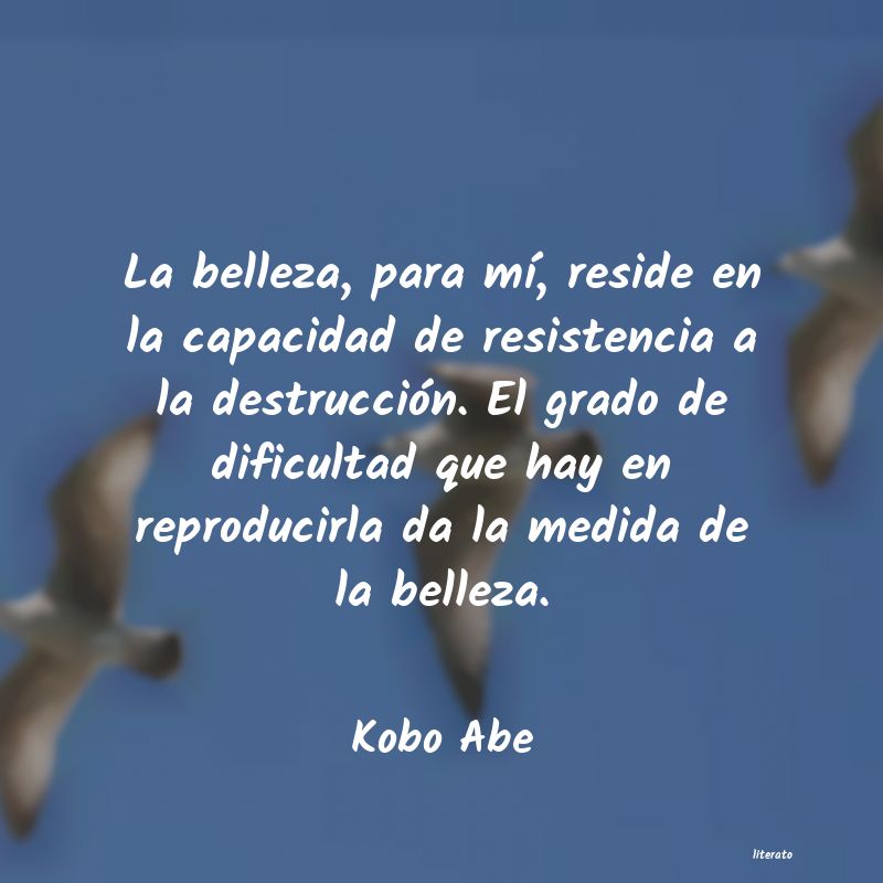 Frases de Kobo Abe