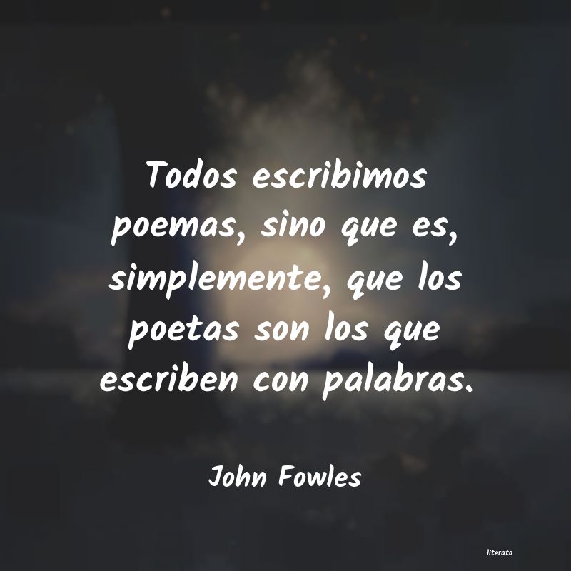 frases de John Fowles