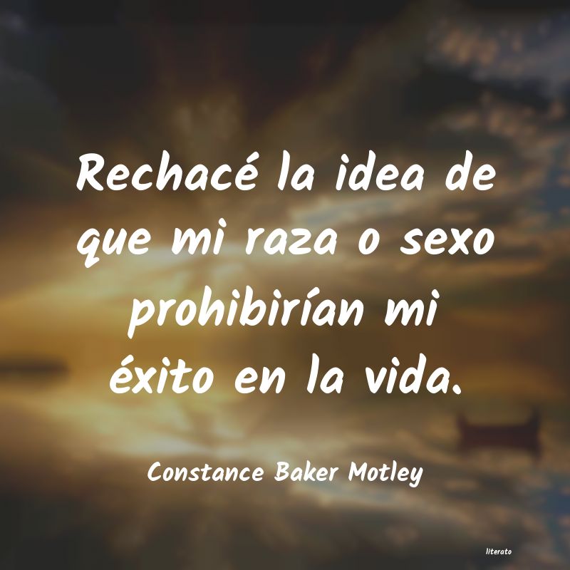frases de Constance Baker Motley