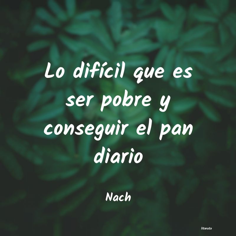 Frases de Nach