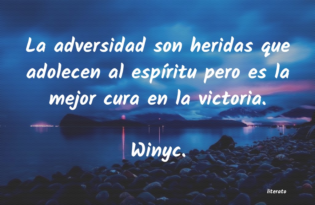 frases de Winyc.