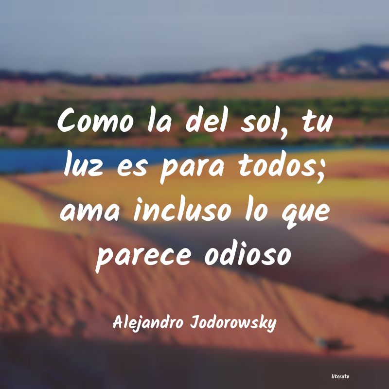 Frases de Alejandro Jodorowsky