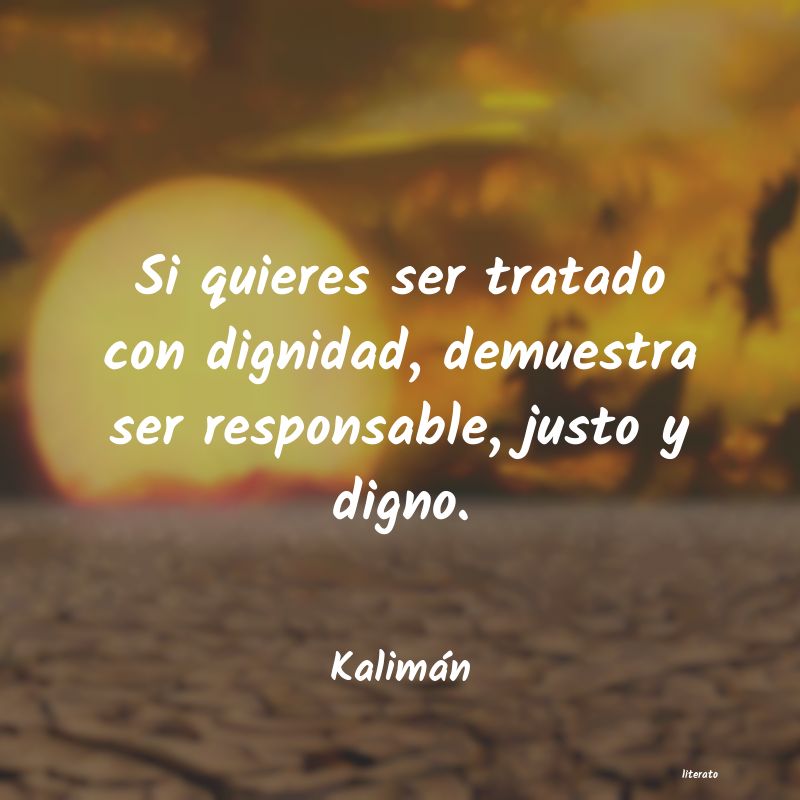 Frases de Kalimán