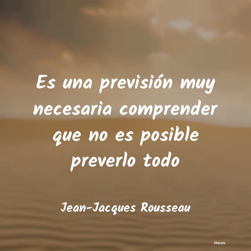 Frases de Jean-Jacques Rousseau