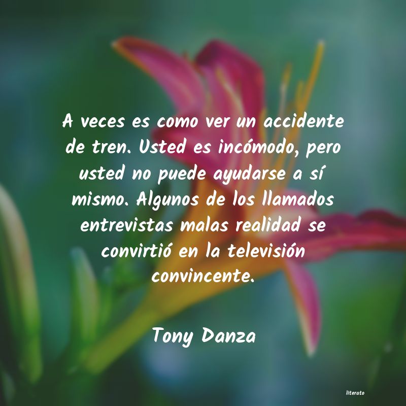 frases de Tony Danza