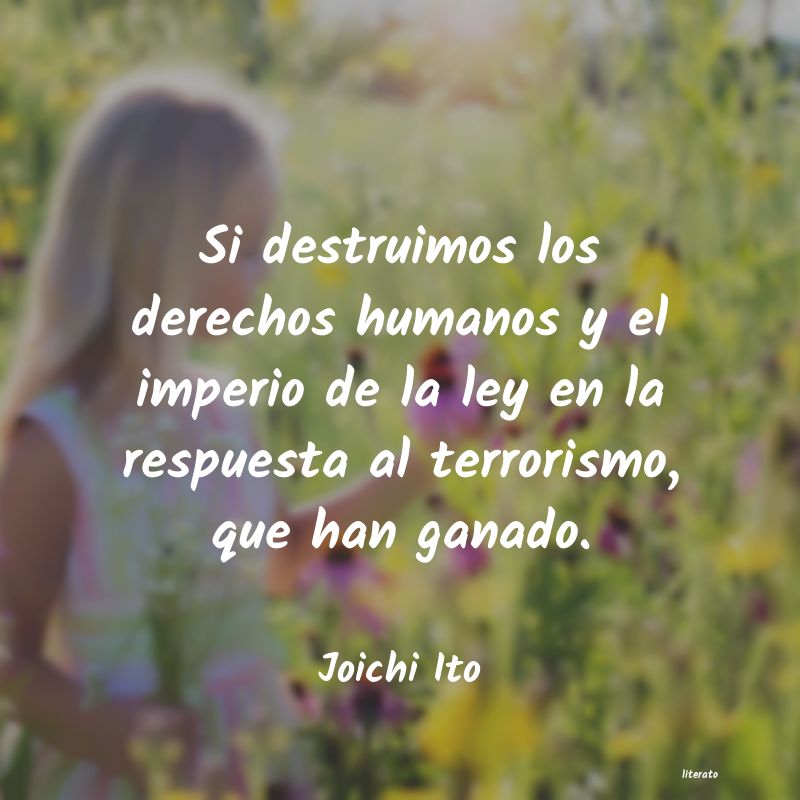 Frases de Joichi Ito