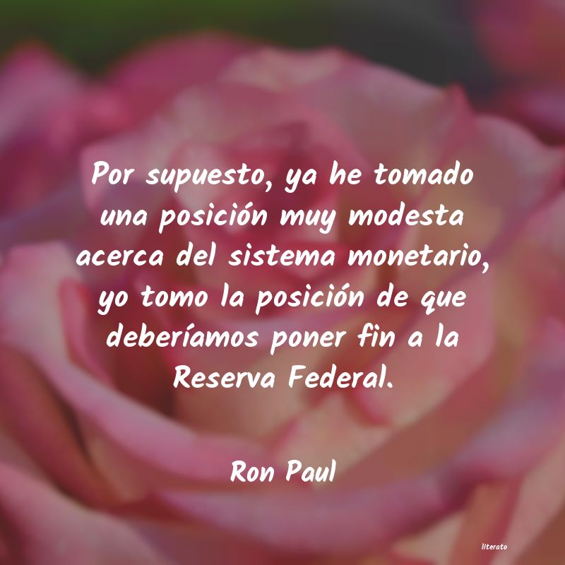 Frases de Ron Paul