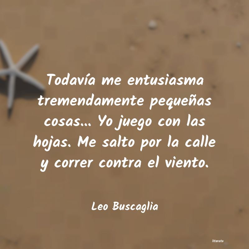 frases de Leo Buscaglia