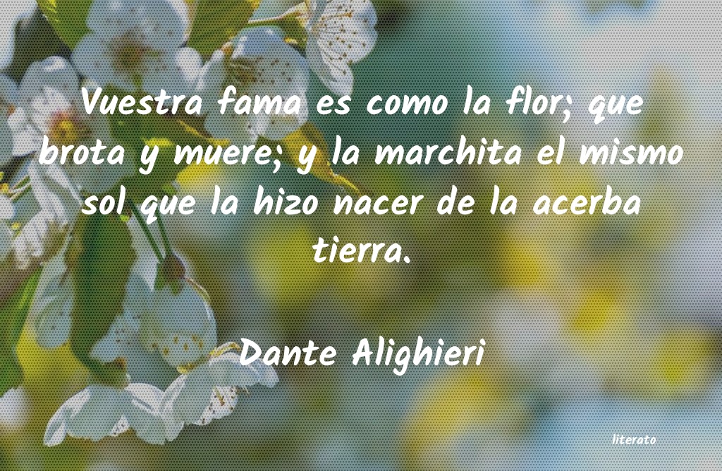 frases de Dante Alighieri
