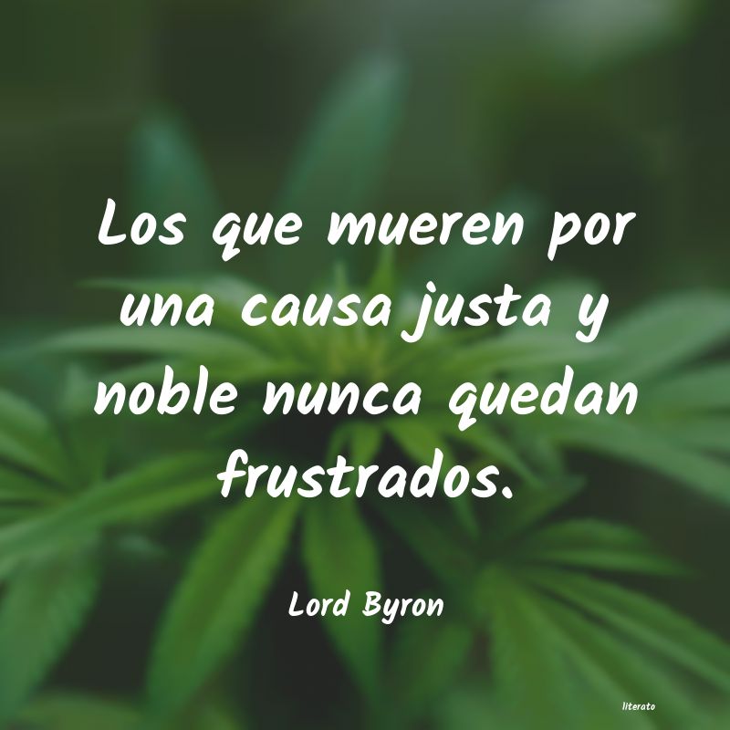 frases de Lord Byron