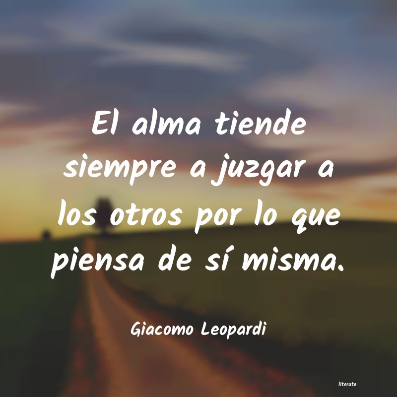 frases de Giacomo Leopardi