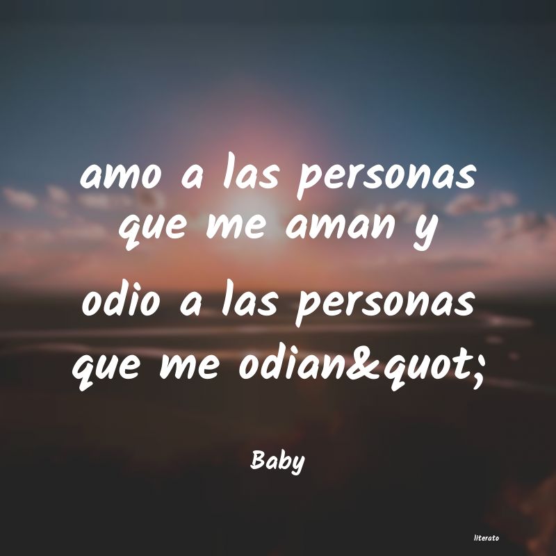 frases de Baby