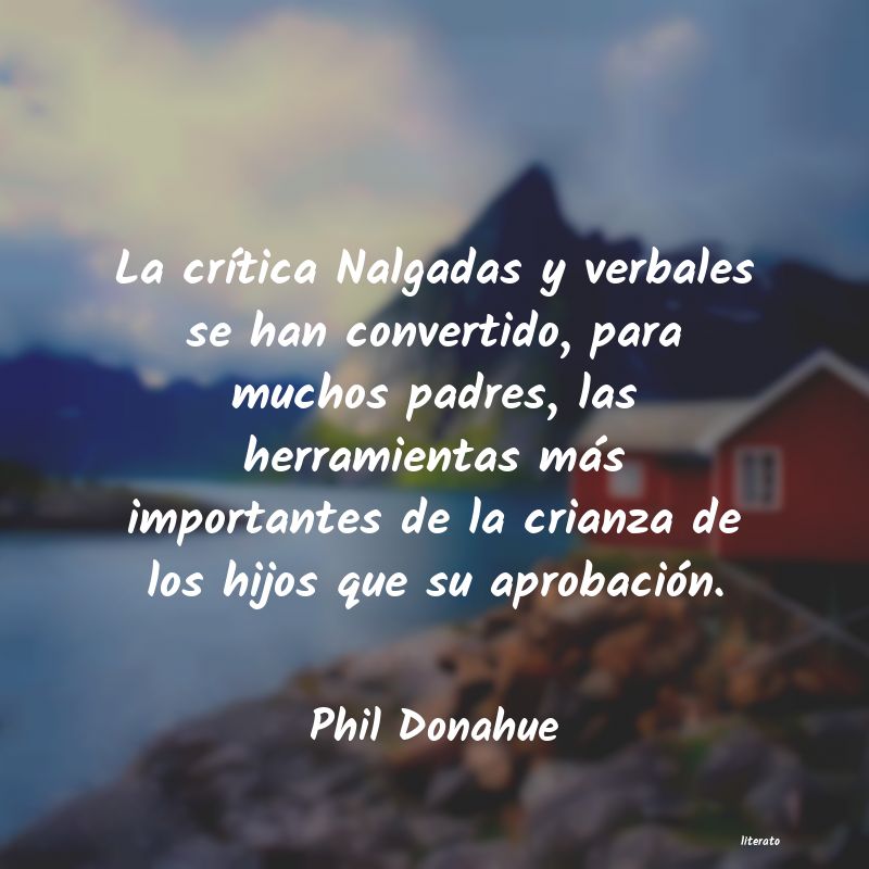 frases de Phil Donahue