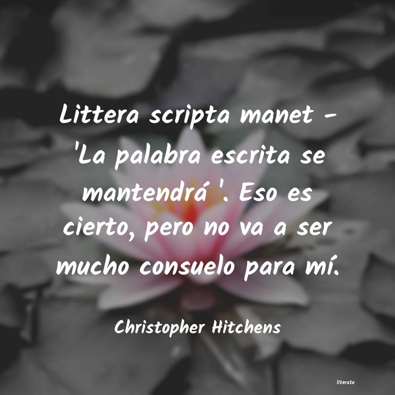 Frases de Christopher Hitchens