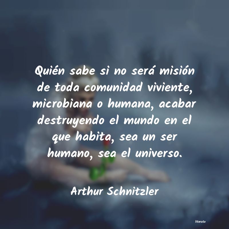 Frases de Arthur Schnitzler