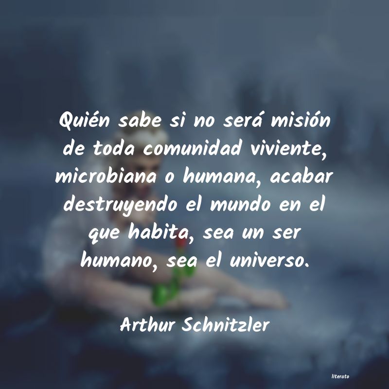 frases de Arthur Schnitzler