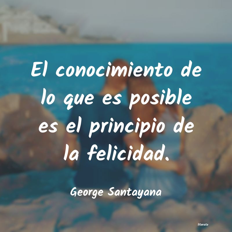 Frases de George Santayana