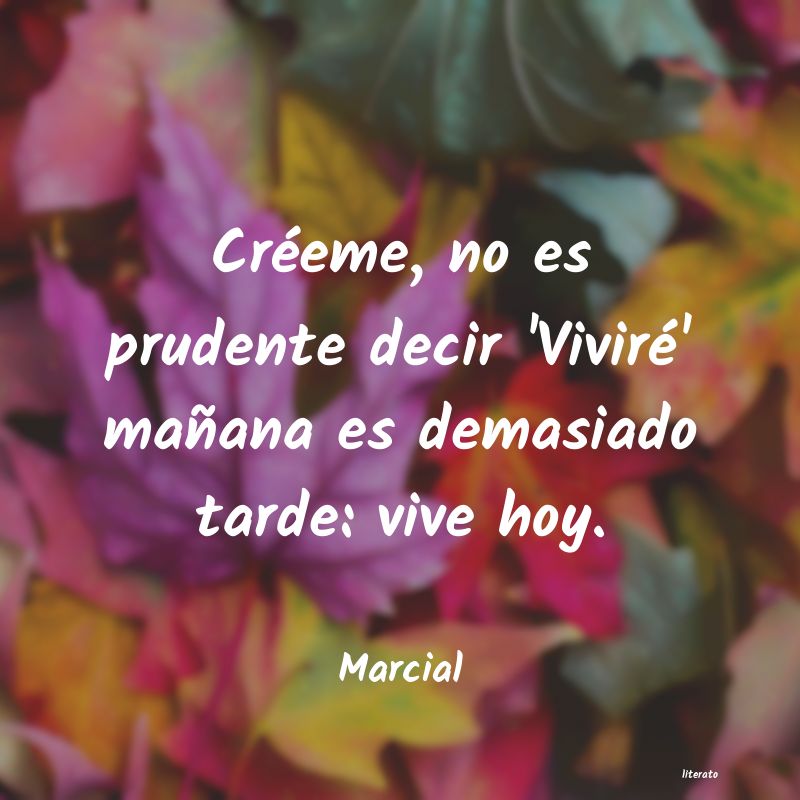 frases de Marcial
