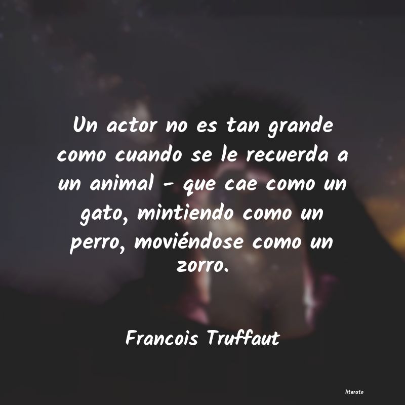 Frases de Francois Truffaut