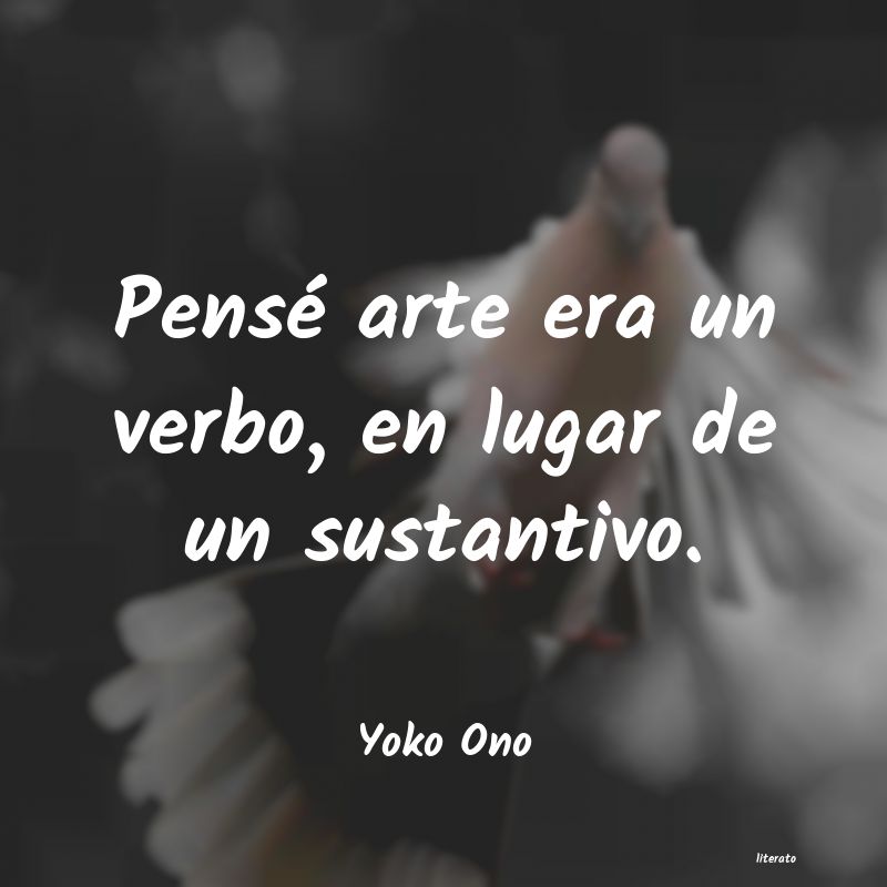 frases de Yoko Ono