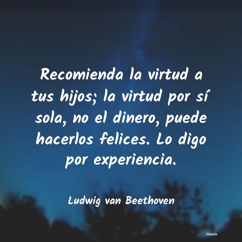 frases de Ludwig van Beethoven
