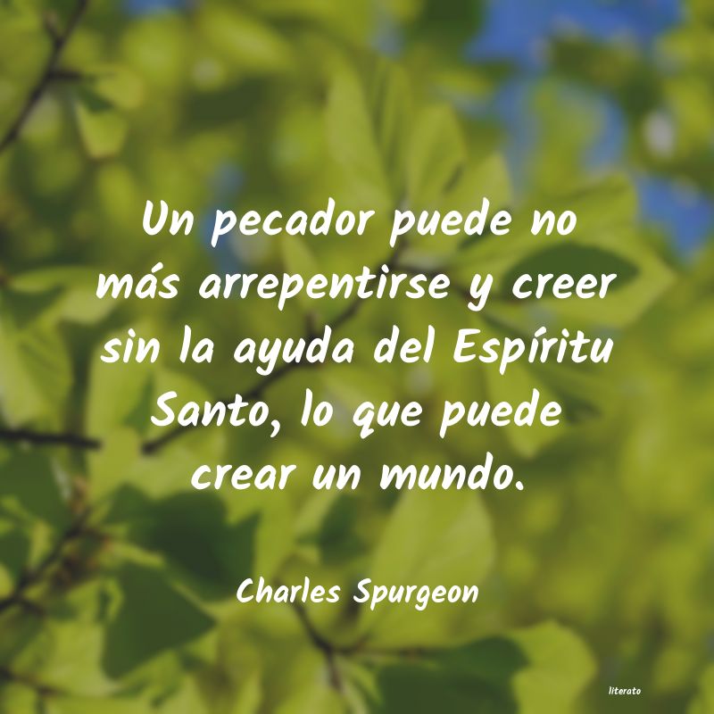 Frases de Charles Spurgeon