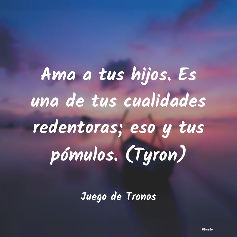 Frases de Juego de Tronos