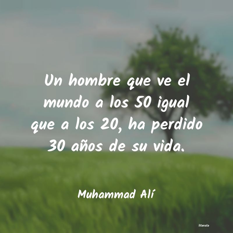 Frases de Muhammad Alí