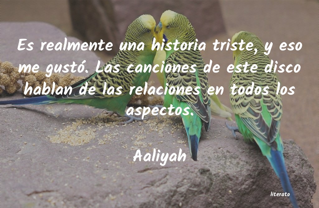 frases de Aaliyah