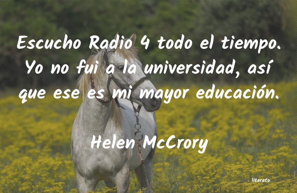 frases de Helen McCrory
