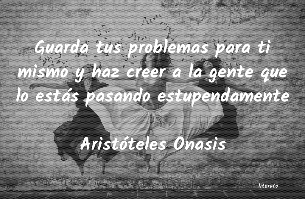 Frases de Aristóteles Onasis