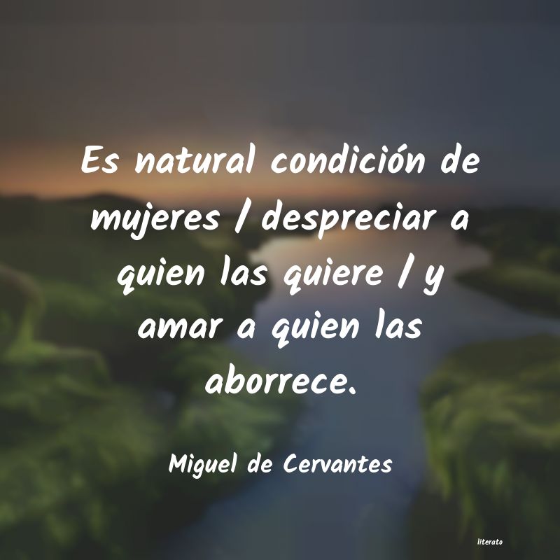 Frases de Miguel de Cervantes