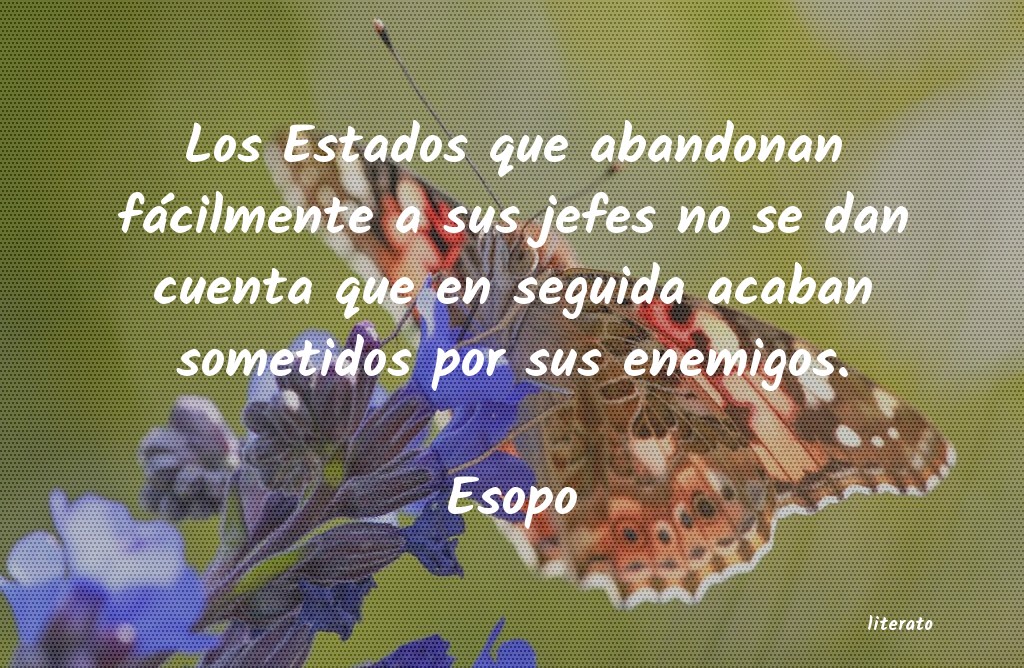 frases de Esopo