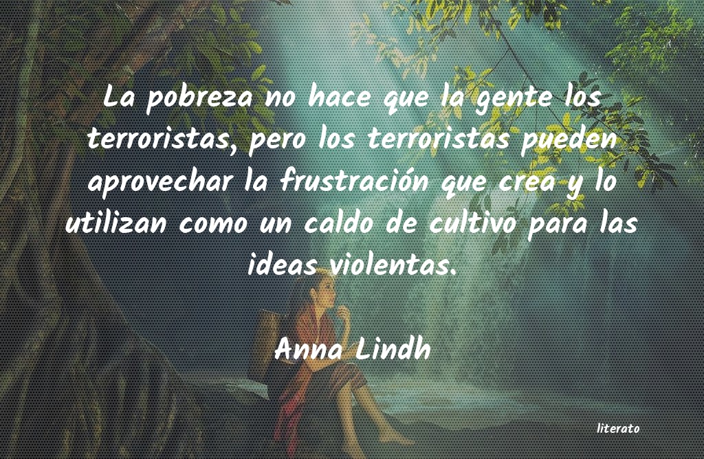 frases de Anna Lindh